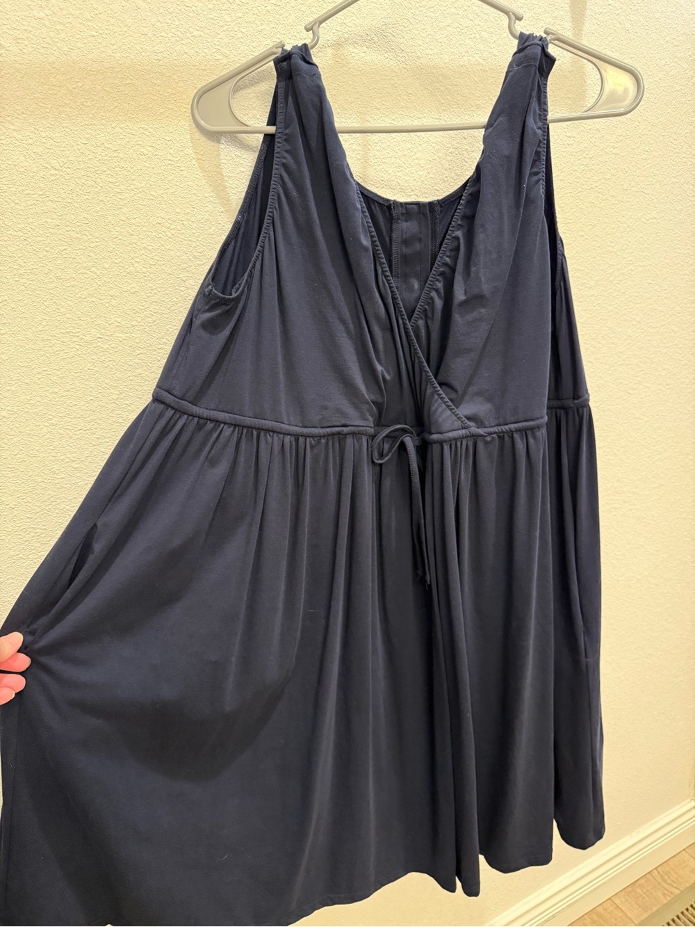 Baby Bliss 3-in-1 Labor, Delivery & Nursing Gown – Amora (Wrap Style w/ Pockets)